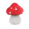PLAY Blooming Buddies Mutt Mushroom Deze PLAY Blooming Buddies Mutt Mushroom houd je hond lekker bezig, voorkomt verveling en bevordert mentale stimulatie. Het speeltje is in de vorm van een rode paddenstoel met witte stippen en bevat krinkelgeluiden, een squeaker en kraakgeluiden in de stam. De paddenstoel kan los van de stam worden gehaald voor extra speelplezier voor jouw hond. De buitenkant heeft een dubbele laag en versterkte stiksels voor extra duurzaamheid. De vulling van de PLAY Blooming Buddies Mutt Mushroom is van 100% gerecyclede plastic flessen gemaakt en daarmee dus milieuvriendelijk. Afmeting: 19 x 13 x 10 cm Let op: Er is geen enkel hondenspeelgoed in de wereld wat niet kapot kan. Ondanks de dubbele stiksels, dubbele laag stof aan de buitenkant en de algehele stevigheid van het speelgoed, zou het kapot kunnen gaan. Op hondenspeelgoed zit geen garantie.Kies dus het juiste soort speeltje voor jouw hond zijn kauw- en speelbehoefte. Haal kapotte speeltjes meteen weg en laat jouw hond alleen spelen onder toezicht. Over P.L.A.Y. Hondenspeelgoed PLAY staat bekend om hun fantastische design en vrolijke, aansprekende kleuren. PLAY Dog Toys Het hondenspeelgoed van P.L.A.Y. is handgemaakt en de stevige buitenkant en dubbel gestikte randen zorgen voor extra duurzaamheid. De vulling van de speeltjes is gemaakt van gerecycled materiaal. Verder voldoet het hondenspeelgoed van Play aan dezelfde strenge kwaliteitsnormen voor het vervaardigen van baby- en kinderspeelgoed. Zo worden er AZO-vrije kleurstoffen gebruikt en is het geschikt voor de wasmachine en droger. P.L.A.Y. hondenspeelgoed Het hondenspeelgoed van PLAY wordt in Amerika ontworpen. Een collectie hondenspeeltjes van PLAY zijn doorgaans 5 verschillende speeltjes allemaal met hetzelfde thema. Bekend van Instagram Als jij honden volgt via Instagram, dan kan het niet missen dat je de P.L.A.Y. hondenspeeltjes wel eens voorbij hebt zien komen. Niet zo gek want de grappige en levensechte speeltjes zijn perfect voor een geweldige foto samen met jouw hond. Vergeet je A Lot for Doodles niet te taggen op Instagram? PLAY hondenspeeltjes bij A Lot for Doodles Bestel je Play hondenspeelgoed eenvoudig bij A Lot for Doodles. Of je nu een lief en schattig knuffeltje zoekt of een grappige, ondeugende speelkameraad voor je hond, je slaagt zeker weten met het ruime assortiment wat uit voorraad leverbaar is. Heb je vragen over onze producten of advies nodig wat je het beste kunt bestellen? Neem gerust contact met ons op, we helpen je graag verder.