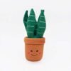 ZippyPaws Snake Plant De ZippyPaws Snake Plant is de perfecte kamerplant voor hondenmensen. Je hoeft de plant nooit water te geven en jouw hond kan er gerust mee door het huis heen rennen. Door het krakende geluidje van de bladeren en de medium blaster pieper in de pot is de ZippyPaws Slangenplant erg aantrekkelijk om mee te spelen. De ZippyPaws Snake Plant is een fijn speeltje van zacht pluche met vulling. Heerlijk voor je hond om tegen aan te kruipen in je mand of lekker mee te spelen. Door de afmetingen van het speeltje is deze geschikt voor middelgrote tot grote honden. Heb je nu een klein hondje die graag een wat groter pluche speeltje heeft kan dat natuurlijk ook. Afmeting: 29 cm x 10 cm x 10 cm Let op: Er is geen enkel hondenspeelgoed in de wereld wat niet kapot kan. Ondanks de algehele stevigheid van het speelgoed, zou het kapot kunnen gaan. Op hondenspeelgoed zit geen garantie. Kies dus het juiste soort speeltje voor jouw hond zijn kauw- en speelbehoefte. Haal kapotte speeltjes meteen weg en laat jouw hond alleen spelen onder toezicht. ZippyPaws Hondenspeelgoed Hondenspeeltjes van het merk ZippyPaws staan garant voor de allerleukste designs en zijn goed voor urenlang speelplezier. De hondenspeeltjes van ZippyPaws zijn ontworpen door hondenmensen voor honden. En dat zie je aan alles. ZippyPaws Burrows De Zippypaws Burrows zijn zoekspellen voor de hond. In iedere Burrow zitten 3 piepbeestjes verstopt. Speciaal voor honden die niet enthousiast worden van hersenwerkjes met voer zijn de Burrows perfect. Want de beloning is geen voer, maar een klein piepspeeltje. Je kunt de speeltjes zo vaak terug stoppen als je wilt, zodat jouw hond weer op zoek kan! Alle delen van de Zippy Burrows zijn gemaakt van hoogwaardig pluche stof. Daardoor is het niet alleen geschikt als interactief speeltje, maar kan het ook gebruikt worden als knuffelspeeltje. Alle speeltjes in de Burrows bevatten een ronde pieper om je hond extra enthousiast te maken. Interactief hondenspeelgoed bestellen Alle honden hebben speelgoed nodig. Het geeft zowel een mentale- als lichamelijke uitdaging voor je hond! Interactief hondenspeelgoed is niet alleen belangrijk om je hond tevreden te houden en verveling te voorkomen. Het is ook nuttig om problematisch gedrag aan te pakken, zoals destructief kauwen of hinderlijk blaffen. Zippypaws Burrows De Zippypaws Burrows zijn zoekspellen voor de hond. In iedere Burrow zitten 3 piepbeestjes verstopt. Speciaal voor honden die niet enthousiast worden van hersenwerkjes met voer zijn de Burrows perfect. Want de beloning is geen voer, maar een klein piepspeeltje. Je kunt de speeltjes zo vaak terug stoppen als je wilt, zodat jouw hond weer op zoek kan! Alle delen van de Zippy Burrows zijn gemaakt van hoogwaardig pluche stof. Alle speeltjes in de Burrows bevatten een ronde pieper om je hond extra enthousiast te maken. Doordat zowel de Burrow als de speeltjes in de Burrow van pluche zijn gemaakt is het niet alleen geschikt als interactiefspeeltje, maar kan het ook gebruikt worden als knuffelspeeltje. ZippyPaws Donutz Het populairste speeltje van Zippypaws is de Donut. Al in 2017 werd de miljardste donut verkocht. Voor de hond zijn de donut speeltjes helemaal geweldig. Er zitten 2 half ronde piepers in, waardoor het niet uitmaakt waar je in de donut bijt. Piepen doet de Zippypaws Donut altijd! De Donutz bevatten verder geen zachte pluche vulling. Ideaal voor honden die het normaal altijd laten sneeuwen in huis. Bekend van Instagram Als jij honden volgt via Instagram, dan kan het niet missen dat je de ZippyPaws hondenspeeltjes wel eens voorbij hebt zien komen. Niet zo gek want de grappige en interactieve speeltjes zijn perfect voor een geweldige foto samen met jouw hond. Vergeet je A Lot for Doodles niet te taggen op Instagram? ZippyPaws Nederland ZippyPaws hondenspeelgoed komt uit Amerika. Sinds een aantal jaren zijn de speeltjes ook in Nederland verkrijgbaar. Wij van A Lot for Doodles zijn trots dat we ZippyPaws verkopen in onze webshop. Bezoek onze shop en ontdek alle leuke speeltjes van ZippyPaws! ZippyPaws online bestellen De ZippyPaws hondenspeeltjes zijn bij ons online te bestellen. Naast de leuke speeltjes van ZippyPaws kun je ook bij ons terecht voor de merken Huxley & Kent, PawStory, HugSmart, Sodapup, Soos Pets, Cowboy Magic, Bass Brushes, P.L.A.Y., Yakka's & Carniwell. Heb je advies nodig? Neem gerust contact met ons op. We helpen je graag!