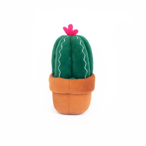 ZippyPaws Carmen the Cactus De ZippyPaws Carmen the Cactus is de perfecte kamerplant voor hondenmensen. Eindelijk een cactus die niet prikt! En deze leuke cactus heeft nog meer voordelen: je hoeft de plant namelijk nooit water te geven en jouw hond kan er gerust mee door het huis heen rennen. Door de medium blaster pieper in de pot is de ZippyPaws Cactus nog aantrekkelijker om mee te spelen. De ZippyPaws Snake Plant is een fijn speeltje van zacht pluche met vulling. Heerlijk voor je hond om tegen aan te kruipen in zijn mand of lekker mee te spelen. Door de afmetingen van het speeltje is deze geschikt voor middelgrote tot grote honden. Heb je nu een klein hondje die graag een wat groter pluche speeltje heeft kan dat natuurlijk ook. Formaat: 21 x 10 x 10cm Let op: Er is geen enkel hondenspeelgoed in de wereld wat niet kapot kan. Ondanks de algehele stevigheid van het speelgoed, zou het kapot kunnen gaan. Op hondenspeelgoed zit geen garantie. Kies dus het juiste soort speeltje voor jouw hond zijn kauw- en speelbehoefte. Haal kapotte speeltjes meteen weg en laat jouw hond alleen spelen onder toezicht. ZippyPaws Hondenspeelgoed Hondenspeeltjes van het merk ZippyPaws staan garant voor de allerleukste designs en zijn goed voor urenlang speelplezier. De hondenspeeltjes van ZippyPaws zijn ontworpen door hondenmensen voor honden. En dat zie je aan alles. ZippyPaws Burrows De Zippypaws Burrows zijn zoekspellen voor de hond. In iedere Burrow zitten 3 piepbeestjes verstopt. Speciaal voor honden die niet enthousiast worden van hersenwerkjes met voer zijn de Burrows perfect. Want de beloning is geen voer, maar een klein piepspeeltje. Je kunt de speeltjes zo vaak terug stoppen als je wilt, zodat jouw hond weer op zoek kan! Alle delen van de Zippy Burrows zijn gemaakt van hoogwaardig pluche stof. Daardoor is het niet alleen geschikt als interactief speeltje, maar kan het ook gebruikt worden als knuffelspeeltje. Alle speeltjes in de Burrows bevatten een ronde pieper om je hond extra enthousiast te maken. Interactief hondenspeelgoed bestellen Alle honden hebben speelgoed nodig. Het geeft zowel een mentale- als lichamelijke uitdaging voor je hond! Interactief hondenspeelgoed is niet alleen belangrijk om je hond tevreden te houden en verveling te voorkomen. Het is ook nuttig om problematisch gedrag aan te pakken, zoals destructief kauwen of hinderlijk blaffen. Zippypaws Burrows De Zippypaws Burrows zijn zoekspellen voor de hond. In iedere Burrow zitten 3 piepbeestjes verstopt. Speciaal voor honden die niet enthousiast worden van hersenwerkjes met voer zijn de Burrows perfect. Want de beloning is geen voer, maar een klein piepspeeltje. Je kunt de speeltjes zo vaak terug stoppen als je wilt, zodat jouw hond weer op zoek kan! Alle delen van de Zippy Burrows zijn gemaakt van hoogwaardig pluche stof. Alle speeltjes in de Burrows bevatten een ronde pieper om je hond extra enthousiast te maken. Doordat zowel de Burrow als de speeltjes in de Burrow van pluche zijn gemaakt is het niet alleen geschikt als interactiefspeeltje, maar kan het ook gebruikt worden als knuffelspeeltje. ZippyPaws Donutz Het populairste speeltje van Zippypaws is de Donut. Al in 2017 werd de miljardste donut verkocht. Voor de hond zijn de donut speeltjes helemaal geweldig. Er zitten 2 half ronde piepers in, waardoor het niet uitmaakt waar je in de donut bijt. Piepen doet de Zippypaws Donut altijd! De Donutz bevatten verder geen zachte pluche vulling. Ideaal voor honden die het normaal altijd laten sneeuwen in huis. Bekend van Instagram Als jij honden volgt via Instagram, dan kan het niet missen dat je de ZippyPaws hondenspeeltjes wel eens voorbij hebt zien komen. Niet zo gek want de grappige en interactieve speeltjes zijn perfect voor een geweldige foto samen met jouw hond. Vergeet je A Lot for Doodles niet te taggen op Instagram? ZippyPaws Nederland ZippyPaws hondenspeelgoed komt uit Amerika. Sinds een aantal jaren zijn de speeltjes ook in Nederland verkrijgbaar. Wij van A Lot for Doodles zijn trots dat we ZippyPaws verkopen in onze webshop. Bezoek onze shop en ontdek alle leuke speeltjes van ZippyPaws! ZippyPaws online bestellen De ZippyPaws hondenspeeltjes zijn bij ons online te bestellen. Naast de leuke speeltjes van ZippyPaws kun je ook bij ons terecht voor de merken Huxley & Kent, PawStory, HugSmart, Sodapup, Soos Pets, Cowboy Magic, Bass Brushes, P.L.A.Y., Yakka's & Carniwell. Heb je advies nodig? Neem gerust contact met ons op. We helpen je graag!