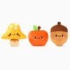 HugSmart Autumn Tailz Fall Pals: Herfstig Speelplezier voor je Hond! Maak de herfst extra leuk voor je hond met de HugSmart Autumn Tailz Fall Pals! Deze charmante, knuffels in vrolijke herfstthema's brengen het beste van het najaar direct naar je hond. Gemaakt van zacht, duurzaam pluche en gevuld met piepers, zijn de Fall Pals perfect voor knuffelen én spelen. Van een schattig paddenstoeltje tot een mini appel, de kleurrijke figuurtjes zorgen voor eindeloos speelplezier en een knus gevoel – perfect voor de koelere dagen. Waarom Kiezen voor HugSmart Autumn Tailz Fall Pals? De HugSmart Fall Pals zijn ontworpen voor honden die dol zijn op knuffels en speelgoed met een vleugje seizoensstijl. Elk speeltje is stevig en veilig voor honden van alle leeftijden, en de ingebouwde piepers maken het extra leuk. Deze kleine herfstvriendjes zijn ideaal om mee te spelen, maar ook geweldig als decoratie in je huis tijdens het seizoen. Voordelen van HugSmart Autumn Tailz Fall Pals Herfstige Vriendjes: Schattige en unieke herfstfiguurtjes zoals eekhoorns en pompoenen. Zacht en Veilig: Gemaakt van duurzaam pluche, zacht voor tanden en tandvlees. Ingebouwde Piepers: Voor interactief en enthousiast speelplezier. Perfect Formaat: Geschikt voor zowel kleine als grotere honden die van knuffels houden. Een Herfstcadeau voor je Trouwe Vriend Met de HugSmart Autumn Tailz Fall Pals geniet je hond van een heerlijk herfstig speeltje dat het seizoen compleet maakt. Perfect als cadeau of als seizoensverwennerij voor je viervoeter! Bestel de HugSmart Autumn Tailz Fall Pals vandaag nog en geef je hond het ultieme herfstcadeau! Formaat HugSmart Autumn Tailz Fall Pals: +/- 11 x 8 x 3 cm per speeltje. HugSmart - Innovatief en Grappig Hondenspeelgoed voor Urenlang Plezier HugSmart staat bekend om zijn fantasierijke en hoogwaardige hondenspeeltjes, speciaal ontworpen om zowel honden als hun baasjes te verrassen. Dit merk maakt speelgoed dat net zo stijlvol als functioneel is, met aandacht voor veiligheid en duurzaamheid. Waarom kiezen voor HugSmart? Originele en speelse ontwerpen HugSmart brengt een unieke twist in het hondenspeelgoed-assortiment met speeltjes die geïnspireerd zijn op alles van eten en dieren tot grappige figuurtjes. Of het nu gaat om een pluche sushi-set of een schattige bij, elk speeltje is gemaakt om nieuwsgierigheid en speelsheid bij je hond te stimuleren. Kwaliteit en veiligheid De speeltjes van HugSmart zijn gemaakt van hoogwaardige, veilige materialen die zacht maar stevig zijn. Het merk zorgt ervoor dat elk product voldoet aan hoge kwaliteitseisen, zodat je hond zorgeloos kan spelen en knuffelen. De extra verstevigde naden en duurzame materialen maken ze ideaal voor honden die graag kauwen en knuffelen. Geschikt voor elke speelstijl Of je hond nu houdt van knuffelen, apporteren of kauwen – HugSmart biedt een brede selectie van speelgoed voor alle speelbehoeften. Van interactieve puzzels tot knuffelige pluche speeltjes, HugSmart zorgt ervoor dat elke hond iets vindt dat past bij zijn persoonlijkheid en energieniveau. Bekend van Instagram Als jij honden volgt via Instagram, dan kan het niet missen dat je de HugSmart hondenspeeltjes wel eens voorbij hebt zien komen. Niet zo gek want de grappige speeltjes zijn perfect voor een geweldige foto samen met jouw hond. Vergeet je A Lot for Doodles niet te taggen op Instagram? Bestel HugSmart bij A Lot for Doodles! In onze webshop vind je een ruime keuze aan HugSmart-speeltjes, zorgvuldig geselecteerd om je hond altijd het beste speelplezier te bieden. Of je nu een klein speeltje zoekt om mee te knuffelen of een uitdagend speeltje voor actieve speelsessies, HugSmart heeft alles wat je zoekt voor een blije en tevreden hond. Blader door onze collectie en ontdek waarom HugSmart een favoriet is bij honden en hun baasjes. Bestel vandaag nog en bezorg je hond het leukste speelgoed van HugSmart! Heb je vragen over onze producten of advies nodig wat je het beste kunt bestellen? Neem gerust contact met ons op, we helpen je graag verder!