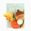 HugSmart Autumn Tailz Fall Pals: Herfstig Speelplezier voor je Hond! Maak de herfst extra leuk voor je hond met de HugSmart Autumn Tailz Fall Pals! Deze charmante, knuffels in vrolijke herfstthema's brengen het beste van het najaar direct naar je hond. Gemaakt van zacht, duurzaam pluche en gevuld met piepers, zijn de Fall Pals perfect voor knuffelen én spelen. Van een schattig paddenstoeltje tot een mini appel, de kleurrijke figuurtjes zorgen voor eindeloos speelplezier en een knus gevoel – perfect voor de koelere dagen. Waarom Kiezen voor HugSmart Autumn Tailz Fall Pals? De HugSmart Fall Pals zijn ontworpen voor honden die dol zijn op knuffels en speelgoed met een vleugje seizoensstijl. Elk speeltje is stevig en veilig voor honden van alle leeftijden, en de ingebouwde piepers maken het extra leuk. Deze kleine herfstvriendjes zijn ideaal om mee te spelen, maar ook geweldig als decoratie in je huis tijdens het seizoen. Voordelen van HugSmart Autumn Tailz Fall Pals Herfstige Vriendjes: Schattige en unieke herfstfiguurtjes zoals eekhoorns en pompoenen. Zacht en Veilig: Gemaakt van duurzaam pluche, zacht voor tanden en tandvlees. Ingebouwde Piepers: Voor interactief en enthousiast speelplezier. Perfect Formaat: Geschikt voor zowel kleine als grotere honden die van knuffels houden. Een Herfstcadeau voor je Trouwe Vriend Met de HugSmart Autumn Tailz Fall Pals geniet je hond van een heerlijk herfstig speeltje dat het seizoen compleet maakt. Perfect als cadeau of als seizoensverwennerij voor je viervoeter! Bestel de HugSmart Autumn Tailz Fall Pals vandaag nog en geef je hond het ultieme herfstcadeau! Formaat HugSmart Autumn Tailz Fall Pals: +/- 11 x 8 x 3 cm per speeltje. HugSmart - Innovatief en Grappig Hondenspeelgoed voor Urenlang Plezier HugSmart staat bekend om zijn fantasierijke en hoogwaardige hondenspeeltjes, speciaal ontworpen om zowel honden als hun baasjes te verrassen. Dit merk maakt speelgoed dat net zo stijlvol als functioneel is, met aandacht voor veiligheid en duurzaamheid. Waarom kiezen voor HugSmart? Originele en speelse ontwerpen HugSmart brengt een unieke twist in het hondenspeelgoed-assortiment met speeltjes die geïnspireerd zijn op alles van eten en dieren tot grappige figuurtjes. Of het nu gaat om een pluche sushi-set of een schattige bij, elk speeltje is gemaakt om nieuwsgierigheid en speelsheid bij je hond te stimuleren. Kwaliteit en veiligheid De speeltjes van HugSmart zijn gemaakt van hoogwaardige, veilige materialen die zacht maar stevig zijn. Het merk zorgt ervoor dat elk product voldoet aan hoge kwaliteitseisen, zodat je hond zorgeloos kan spelen en knuffelen. De extra verstevigde naden en duurzame materialen maken ze ideaal voor honden die graag kauwen en knuffelen. Geschikt voor elke speelstijl Of je hond nu houdt van knuffelen, apporteren of kauwen – HugSmart biedt een brede selectie van speelgoed voor alle speelbehoeften. Van interactieve puzzels tot knuffelige pluche speeltjes, HugSmart zorgt ervoor dat elke hond iets vindt dat past bij zijn persoonlijkheid en energieniveau. Bekend van Instagram Als jij honden volgt via Instagram, dan kan het niet missen dat je de HugSmart hondenspeeltjes wel eens voorbij hebt zien komen. Niet zo gek want de grappige speeltjes zijn perfect voor een geweldige foto samen met jouw hond. Vergeet je A Lot for Doodles niet te taggen op Instagram? Bestel HugSmart bij A Lot for Doodles! In onze webshop vind je een ruime keuze aan HugSmart-speeltjes, zorgvuldig geselecteerd om je hond altijd het beste speelplezier te bieden. Of je nu een klein speeltje zoekt om mee te knuffelen of een uitdagend speeltje voor actieve speelsessies, HugSmart heeft alles wat je zoekt voor een blije en tevreden hond. Blader door onze collectie en ontdek waarom HugSmart een favoriet is bij honden en hun baasjes. Bestel vandaag nog en bezorg je hond het leukste speelgoed van HugSmart! Heb je vragen over onze producten of advies nodig wat je het beste kunt bestellen? Neem gerust contact met ons op, we helpen je graag verder!