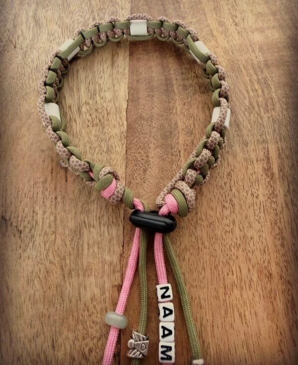 Natuurlijke Honden Anti-Tekenband Green Leaf 3