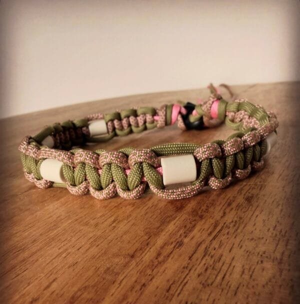 Natuurlijke Honden Anti-Tekenband Green Leaf