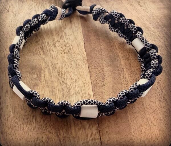 natuurlijke honden anti-tekenband blue mist 1 natuurlijke honden anti-tekenband blue mist 1