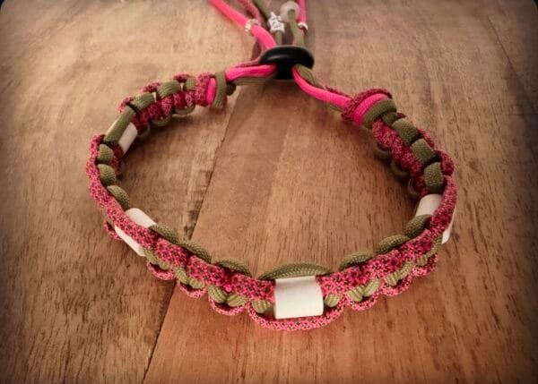 Natuurlijke honden anti-tekenband jungle 2