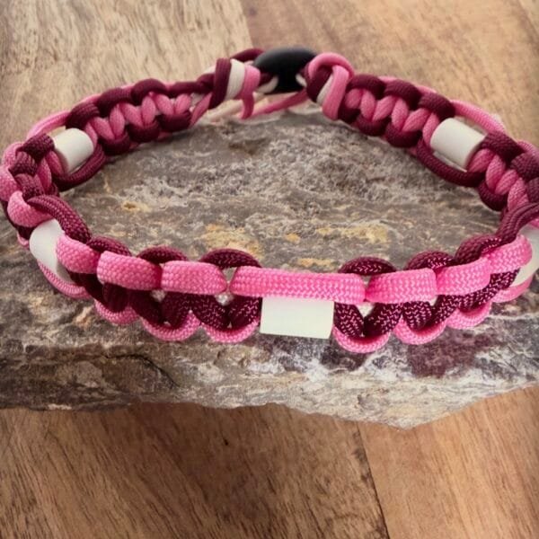 natuurlijke honden anti-tekenband rose crush 2 natuurlijke honden anti-tekenband rose crush 2