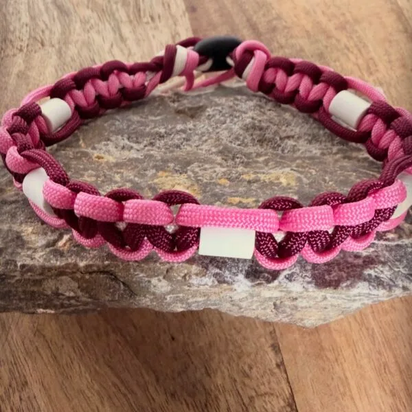natuurlijke honden anti-tekenband rose crush 2 natuurlijke honden anti-tekenband rose crush 2